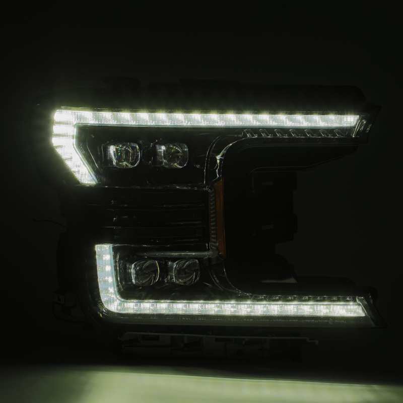 AlphaRex AlphaRex 18-20 Ford F-150 NOVA LED Proj Headlight Plank Style Alpha Blk w/Activ Light/Seq Signal/DRL ARX880165