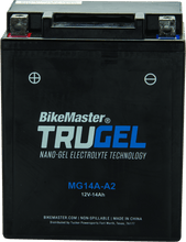 Load image into Gallery viewer, BikeMaster Trugel Battery MG14A-A2 BKM780511