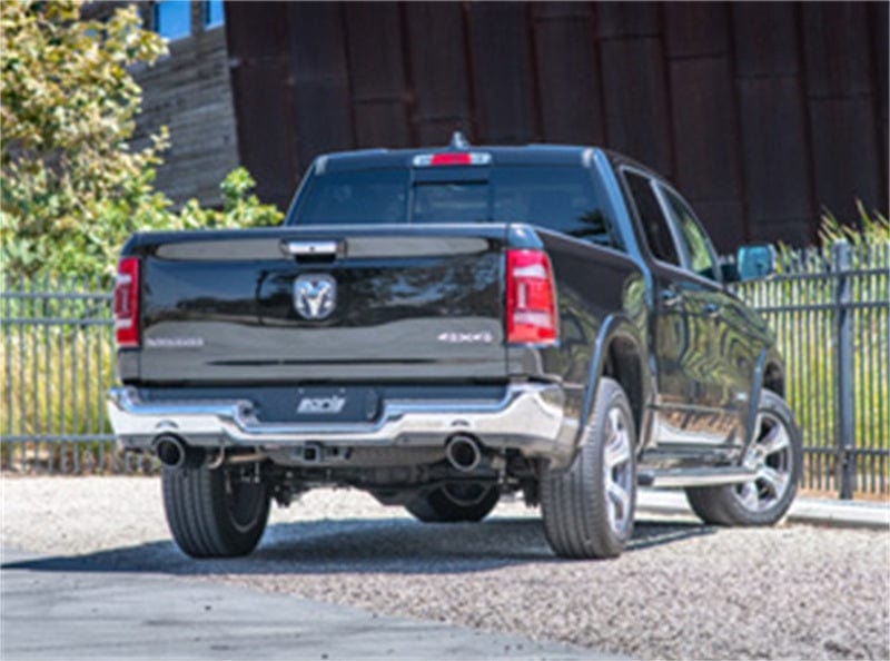 Borla Borla 2019 RAM 1500 5.7L V8 AT 4DR Crew Cab Short Bed S-Type SS Catback Exhaust - Black Chrome Tip BOR140752BC