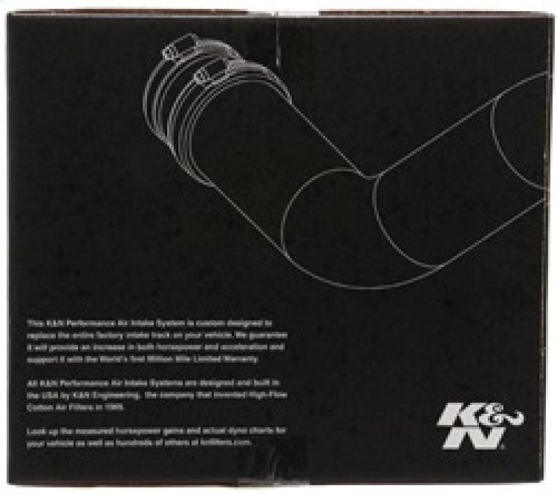 K&N Engineering K&N 12-18 Jeep Wrangler V6-3.6L High Flow Performance Intake Kit (12-15 CARB Approved) KNN77-1566KP