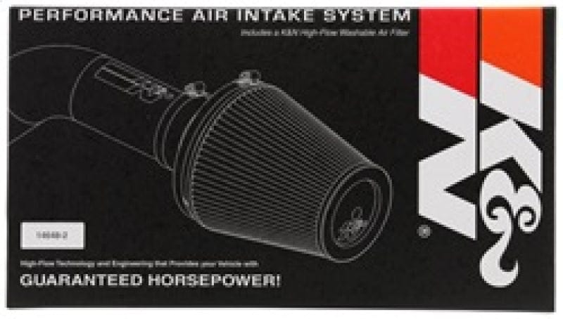 K&N Engineering K&N 12-18 Jeep Wrangler V6-3.6L High Flow Performance Intake Kit (12-15 CARB Approved) KNN77-1566KP