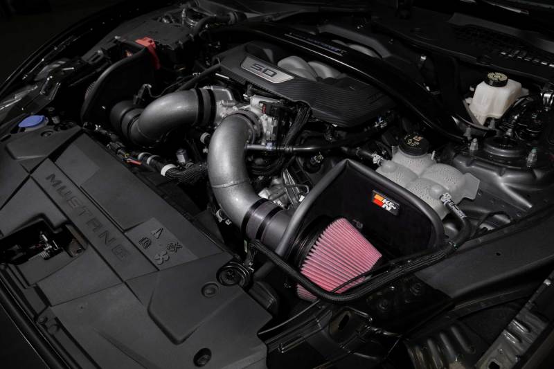 K&N Engineering K&N 2024+ Ford Mustang V8 5.0L Typhoon Performance Air Intake System KNN69-3541TC