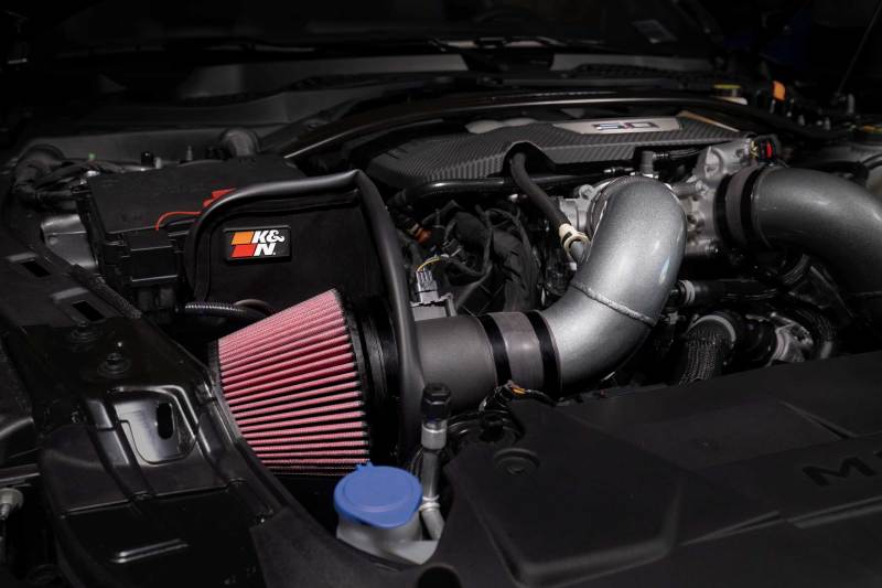 K&N Engineering K&N 2024+ Ford Mustang V8 5.0L Typhoon Performance Air Intake System KNN69-3541TC