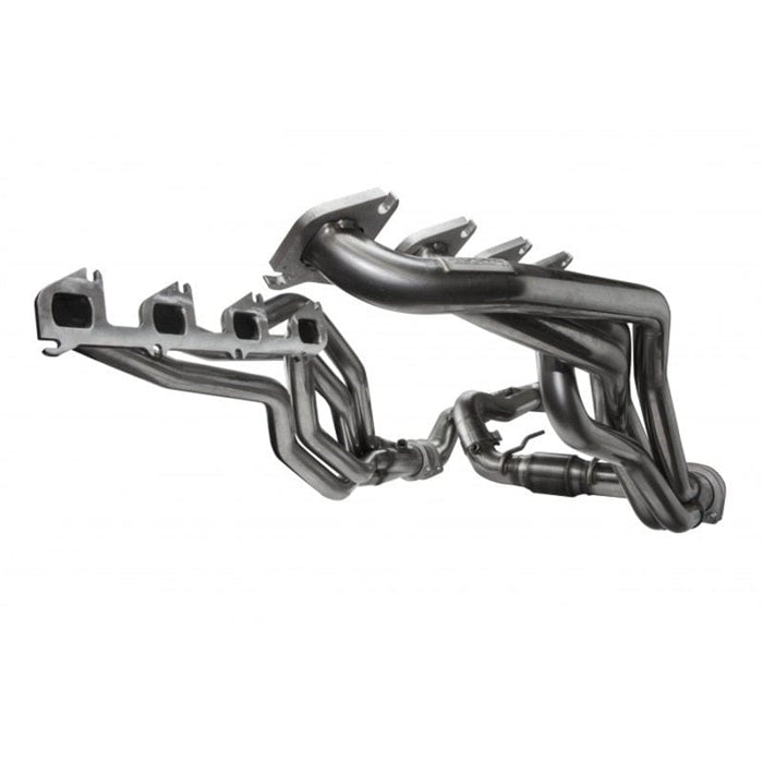 Kooks Headers Kooks 11-14 Ford Raptor SVT 1 3/4in x 3in SS Longtube Headers and 3in SS OEM Exhaust Catted Y Pipe KSH1352H220