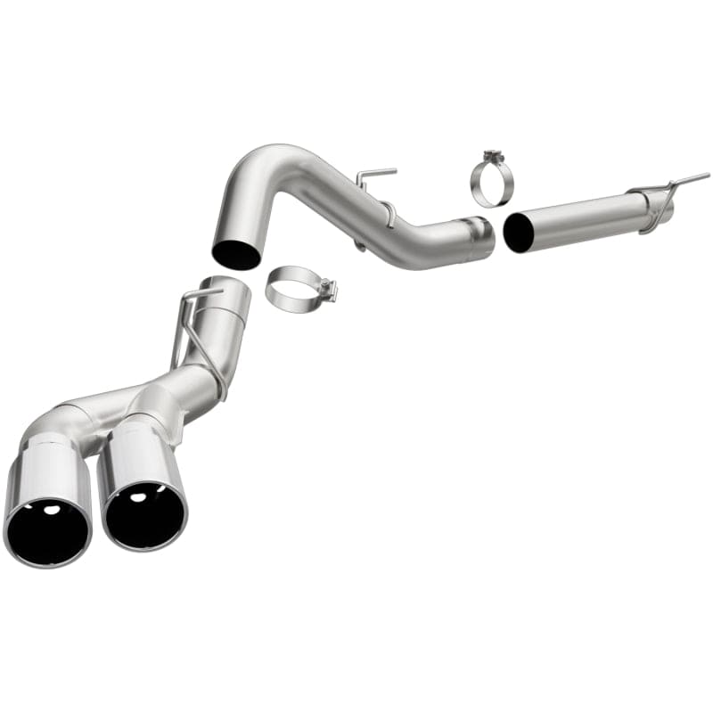 Magnaflow MagnaFlow CatBack 2018 Ford F-150 V6-3.0L Dual Exit Polished Stainless Exhaust - MF Series MAG19422