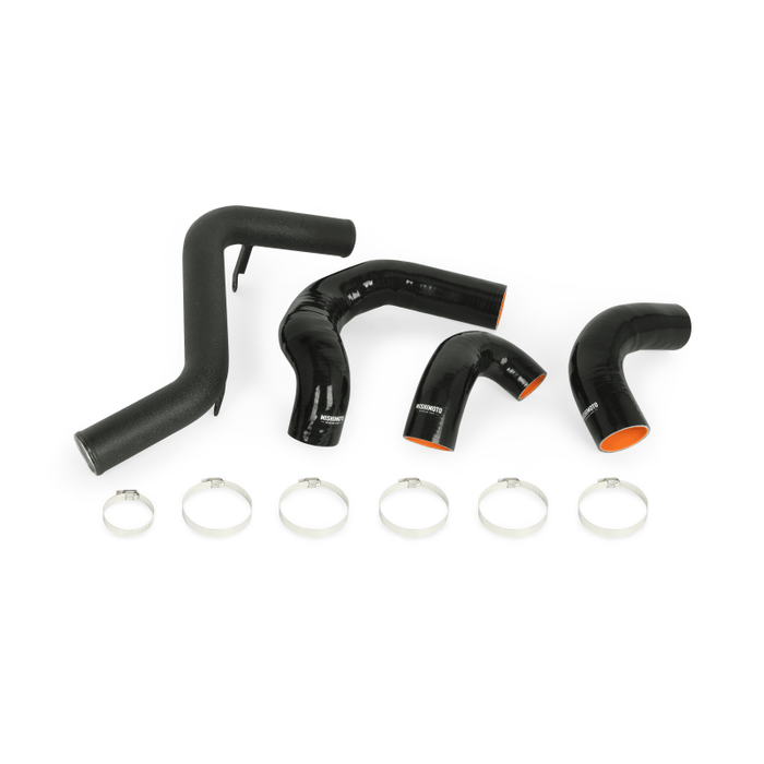 Mishimoto Mishimoto 2013+ Ford Focus ST Intercooler Pipe Kit - Wrinkle Black MISMMICP-FOST-13KWBK