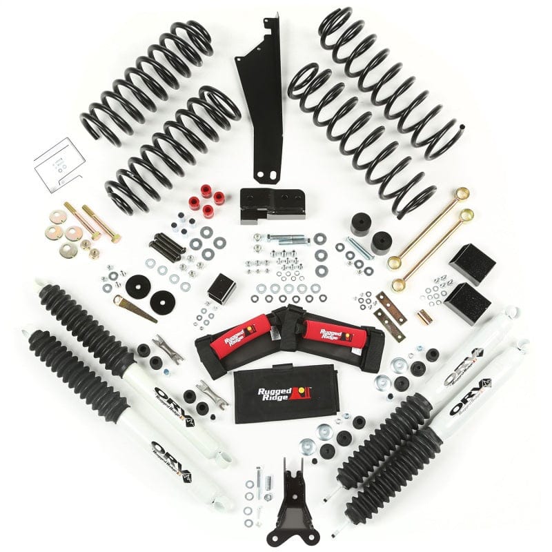 Rugged Ridge Rugged Ridge 2.5in Lift Kit with Shocks 07-18 Jeep Wrangler JK RUG18415.50