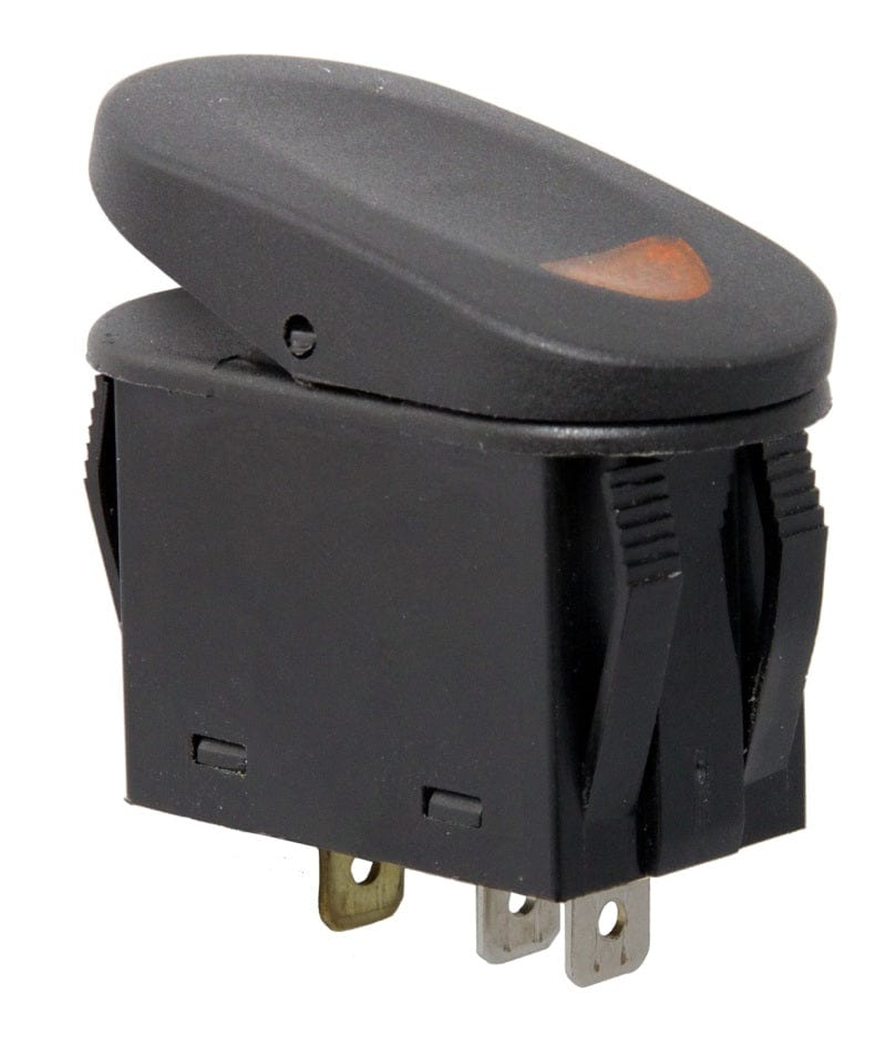 Rugged Ridge Rugged Ridge 2-Position Rocker Switch Amber RUG17235.01