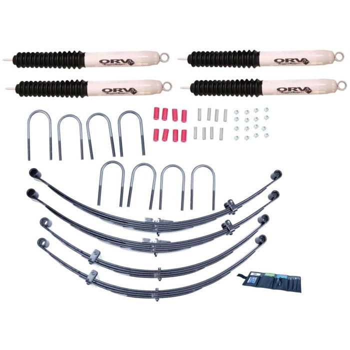 Rugged Ridge Rugged Ridge 4in Lift Kit with Shocks 55-75 Jeep CJ RUG18415.14