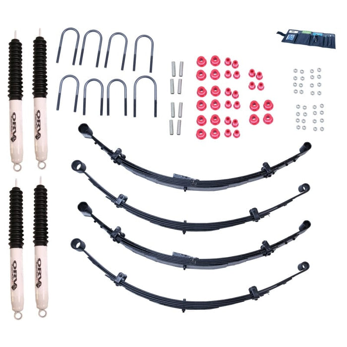 Rugged Ridge Rugged Ridge 4in Lift Kit with Shocks 76-86 Jeep CJ RUG18415.15