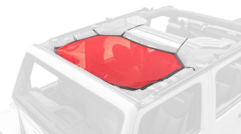 Rugged Ridge Rugged Ridge Eclipse Sun Shade Front Red 07-18 Jeep Wrangler RUG13579.24