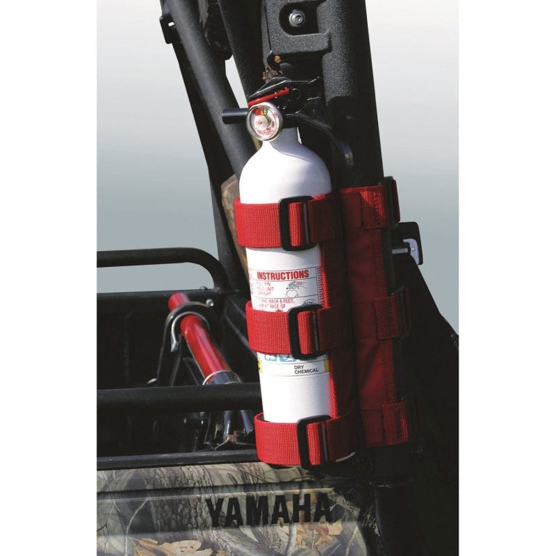 Rugged Ridge Rugged Ridge Fire Extinguisher Holder Red RUG63305.20