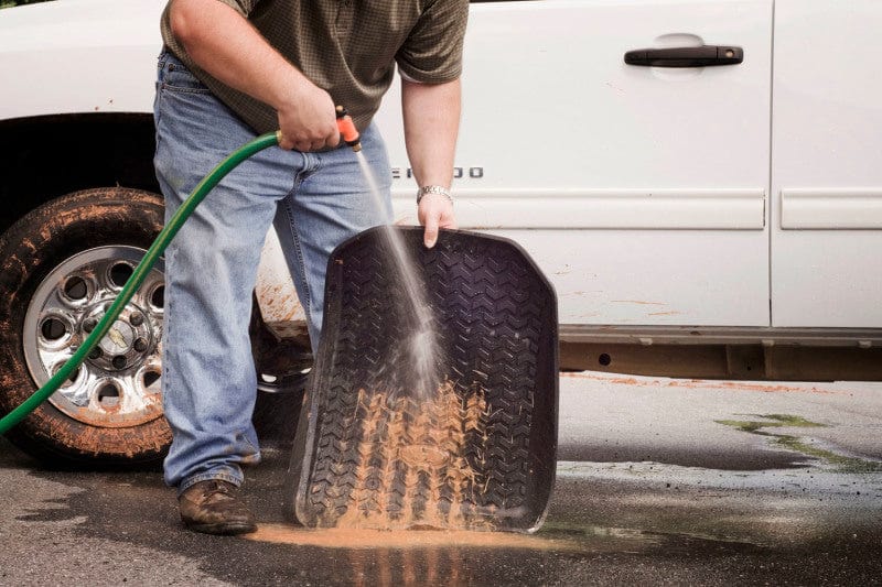 Rugged Ridge Rugged Ridge Floor Liner Front Black 2009-2010 Ford F-150 / Raptor / Regular / Extended RUG82902.03