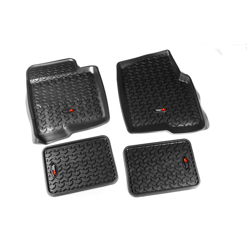 Rugged Ridge Rugged Ridge Floor Liner Front Black 2009-2014 Ford F-150 / Raptor RUG82987.23