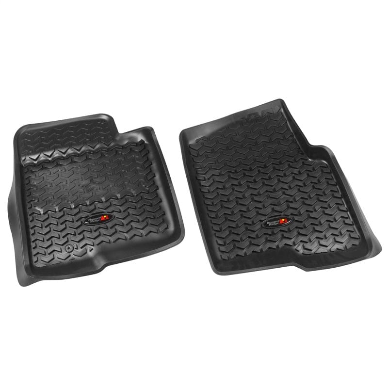 Rugged Ridge Rugged Ridge Floor Liner Front Black 2009-2014 Ford F-150 / Raptor RUG82987.23