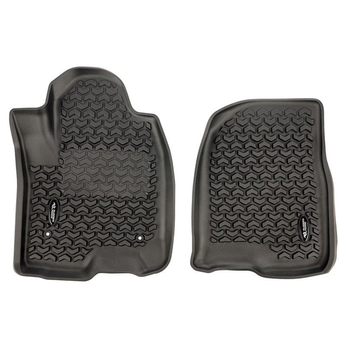 Rugged Ridge Rugged Ridge Floor Liner Front Black 2020 Chevy Silverado Crew RUG82901.32