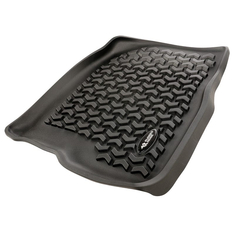 Rugged Ridge Rugged Ridge Floor Liner Front Black 2020 Chevy Silverado Crew RUG82901.32