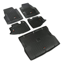 Load image into Gallery viewer, Rugged Ridge Rugged Ridge Floor Liner Front/Rear/Cargo Black 1997-2006 Jeep Wrangler TJ RUG12988.10