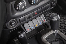 Load image into Gallery viewer, Rugged Ridge Rugged Ridge Lower Console Switch Panel 11-18 Jeep Wrangler JK/JKU RUG17235.54