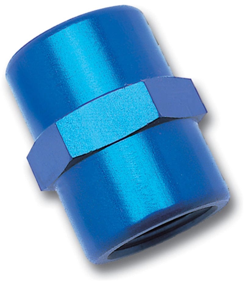 Russell Russell Performance 1/4in Female Pipe Coupler (Blue) RUS661450