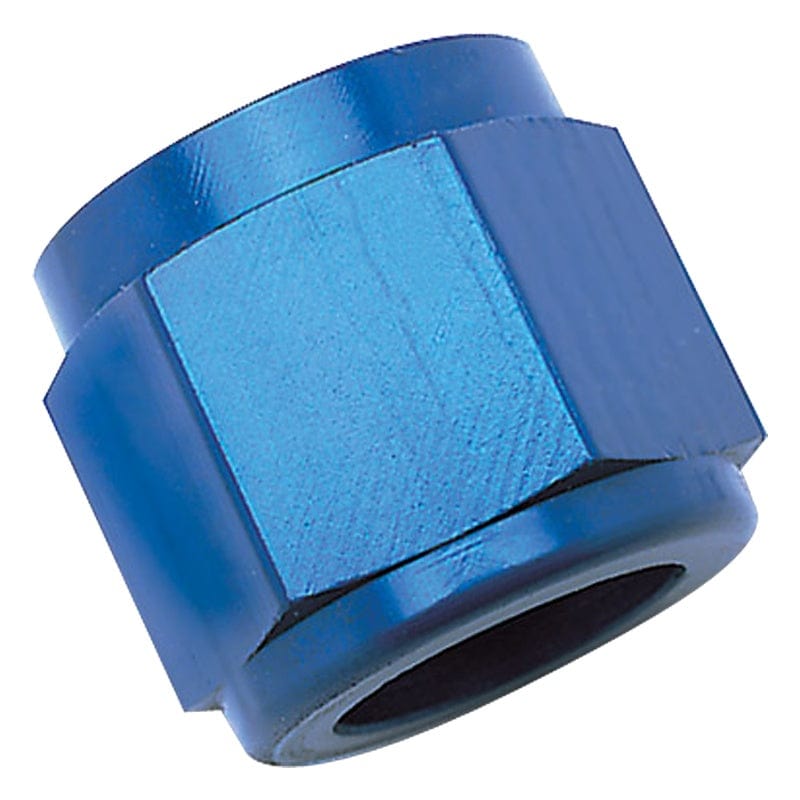 Russell Russell Performance -12 AN Tube Nuts 3/4in dia. (Blue) (1 pc.) RUS660600