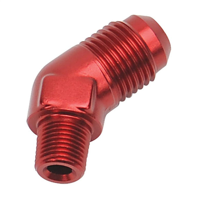 Russell Russell Performance -6 AN MALE X 1/8in NPT MALE 45 DEG (Red) RUS660104