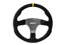 Load image into Gallery viewer, SPARCO Sparco Steering Wheel R330B Suede w/ Button SPA015R330PSO