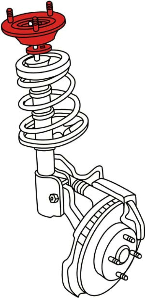 SPC Performance SPC Performance 00-10 Ford Focus Front Adjustable Strut Mount SPC81320