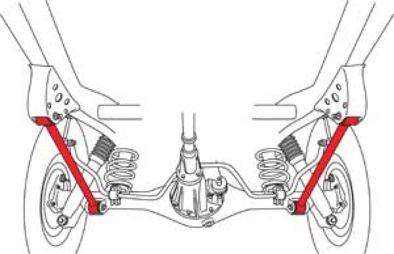 SPC Performance SPC Performance 08+ Toyota Landcruiser Rear Lower Control Arms (Pair) SPC25965