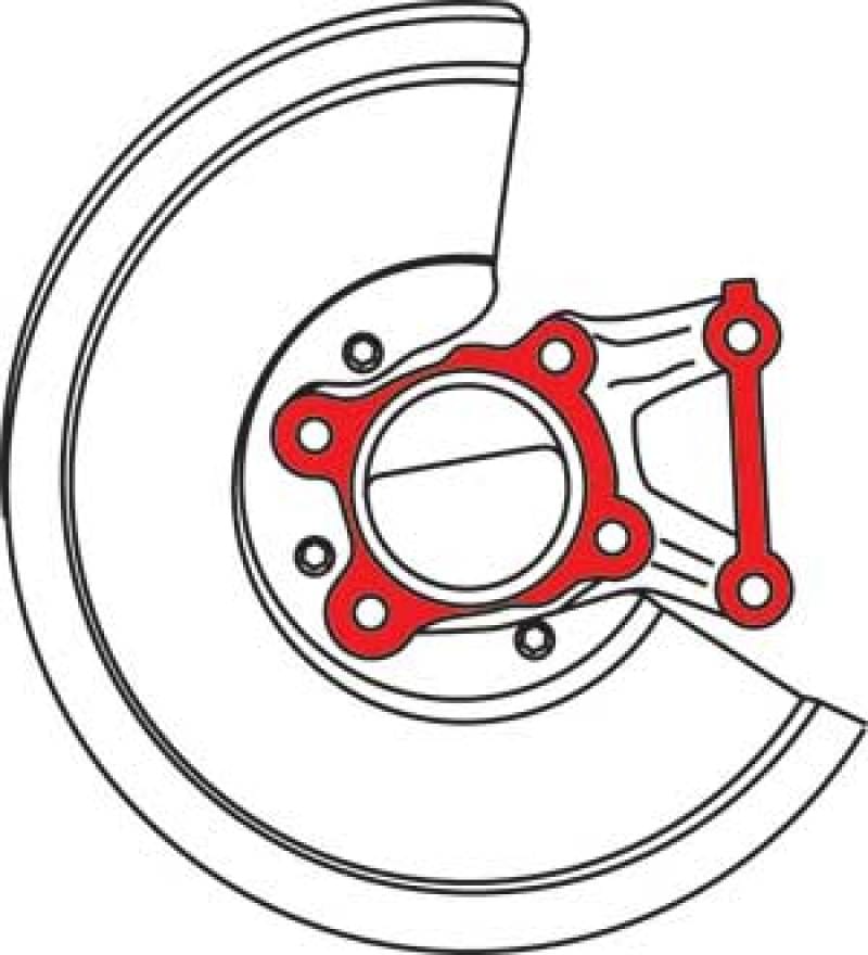 SPC Performance SPC Performance .5 deg. Ford Camber Shim SPC71762