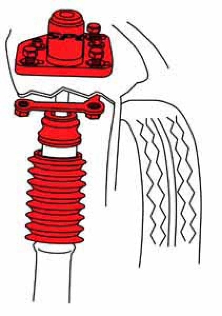 SPC Performance SPC Performance 94-04 Ford Mustang (V6/V8) Front Adjustable Strut Mounts SPC72060