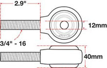 Load image into Gallery viewer, SPC Performance SPC Performance XAXIS Rod End Ball Joint SPC15752