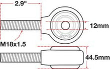 Load image into Gallery viewer, SPC Performance SPC Performance XAXIS Rod End Ball Joint SPC15794