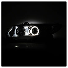 Load image into Gallery viewer, SPYDER Spyder Honda Civic 06-08 2Dr Projector Headlights LED Halo Chrome High H1 Low H1 PRO-YD-HC06-2D-HL-C SPY5010797