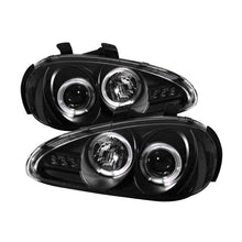 Load image into Gallery viewer, SPYDER Spyder Mazda MX3 92-96 Projector Headlights LED Halo LED Black High H1 Low H1 PRO-YD-MMX392-HL-BK SPY5011503