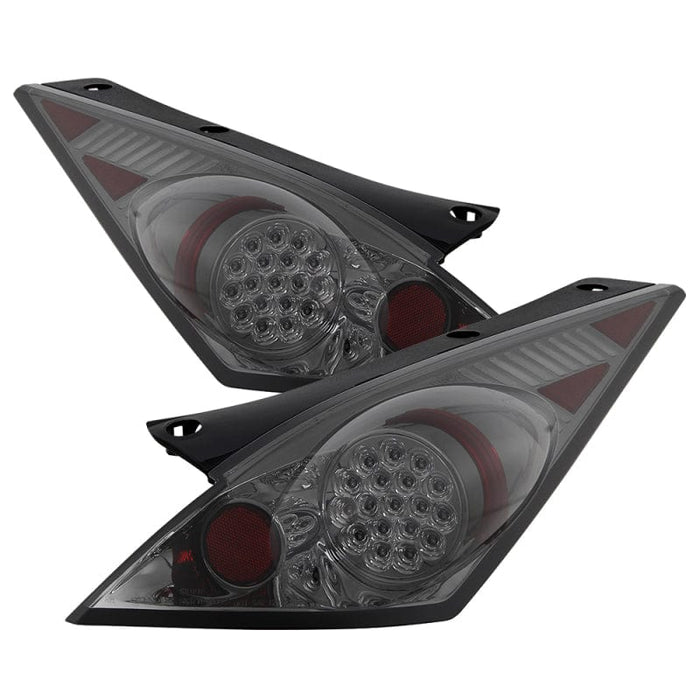 SPYDER Spyder Nissan 350Z 03-05 LED Tail Lights Smoke ALT-YD-N350Z02-LED-SM SPY5022530