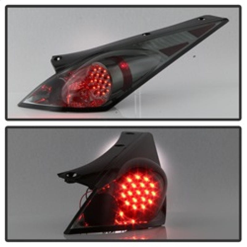 SPYDER Spyder Nissan 350Z 03-05 LED Tail Lights Smoke ALT-YD-N350Z02-LED-SM SPY5022530