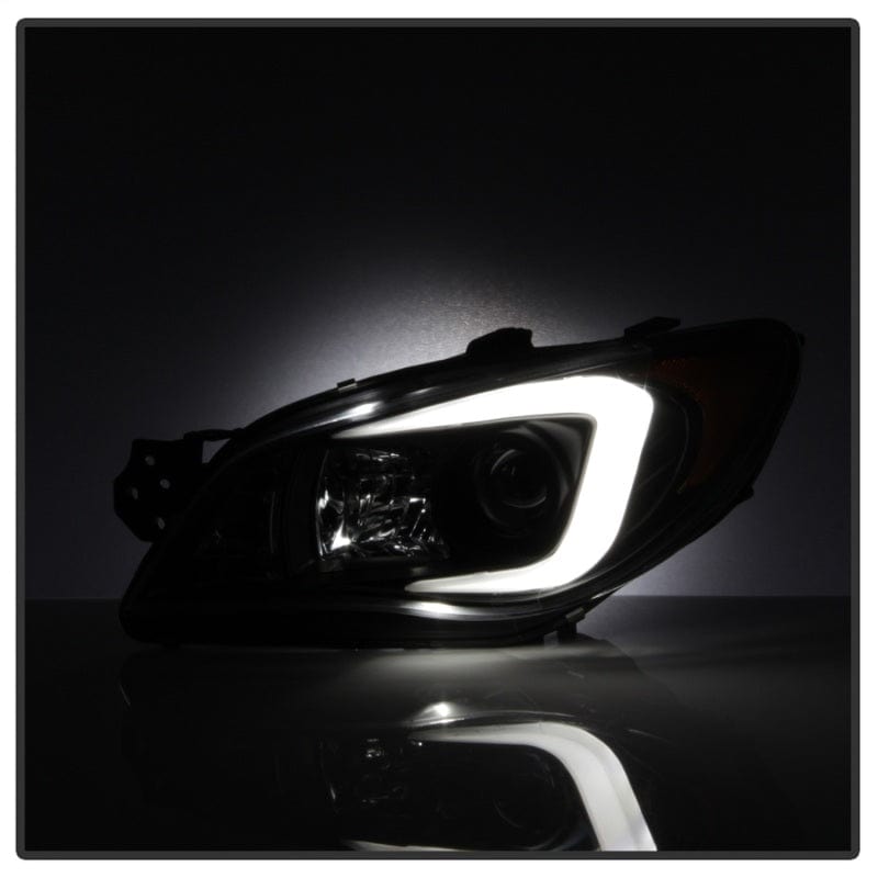 SPYDER Spyder Subaru WRX 2006-2007 Projector Headlights - Halogen Only - Black PRO-YD-SWRX06-LBDRL-BK SPY5083920