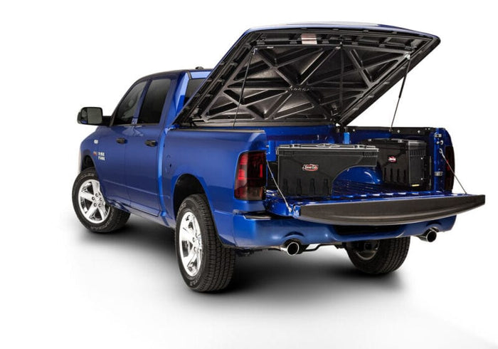 Undercover UnderCover 07-18 Chevy Silverado 1500 (19 Legacy) Drivers Side Swing Case - Black Smooth UNDSC100D