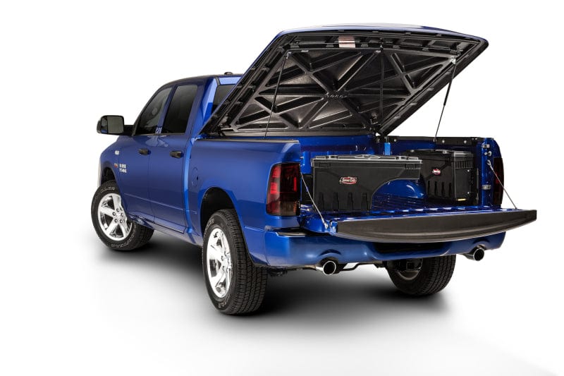 Undercover UnderCover 07-18 Chevy Silverado 1500 (19 Legacy) Drivers Side Swing Case - Black Smooth UNDSC100D