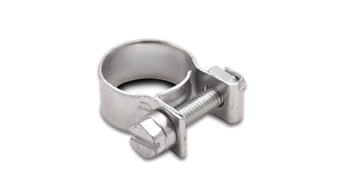 Vibrant Vibrant Inj Style Mini Hose Clamps 10-12mm clamping range Pack of 10 Zinc Plated Mild Steel VIB12233