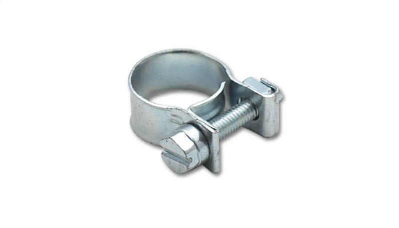 Vibrant Vibrant Inj Style Mini Hose Clamps 10-12mm clamping range Pack of 10 Zinc Plated Mild Steel VIB12233