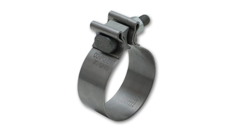 Vibrant Vibrant SS Accuseal Exhaust Seal Clamp for 3in OD Tubing (1in wide band) VIB1167