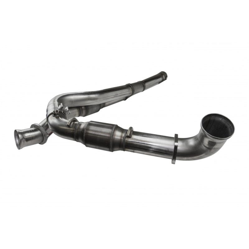 Kooks Headers Kooks 11-14 Ford Raptor SVT 1 3/4in x 3in SS Longtube Headers and 3in SS OEM Exhaust Catted Y Pipe KSH1352H220