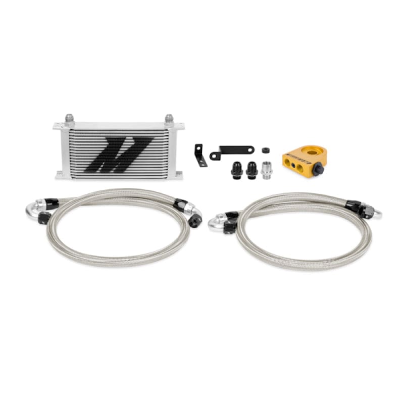 Mishimoto Mishimoto 08-14 WRX/STi Thermostatic Oil Cooler Kit - Silver MISMMOC-STI-08T