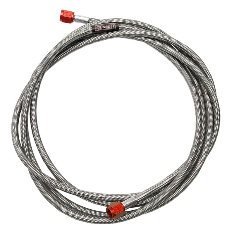 Russell Russell Performance -3 AN 2-foot Pre-Made Nitrous and Fuel Line RUS658150