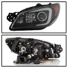 Load image into Gallery viewer, SPYDER Spyder Subaru WRX 2006-2007 Projector Headlights - Halogen Only - Black PRO-YD-SWRX06-LBDRL-BK SPY5083920